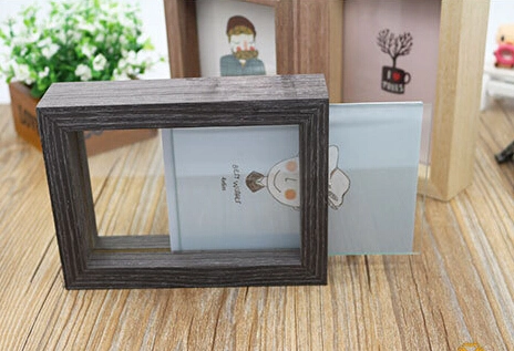 Wooden Book-Shaped Wedding Photo Picture Frames