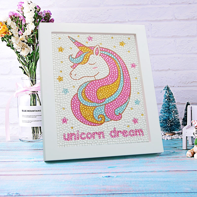 Diamond Painting DIY Unicorn Frame