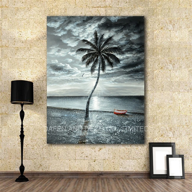 Landscape New Design (DSC_4736) Handmade Oil Painting Wall Decorative Art