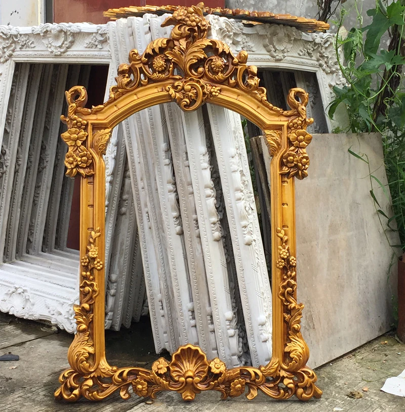 Large Wall Decoration Baroque Photo Painting Mirror Frames