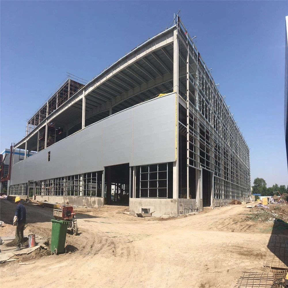 Steel Structure Shed Industrial Building Workshop Large Span Galvanized Frame