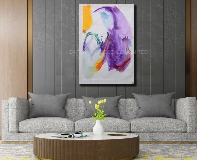 Abstract Handmade Watercolor Painting Wall Decorative Art