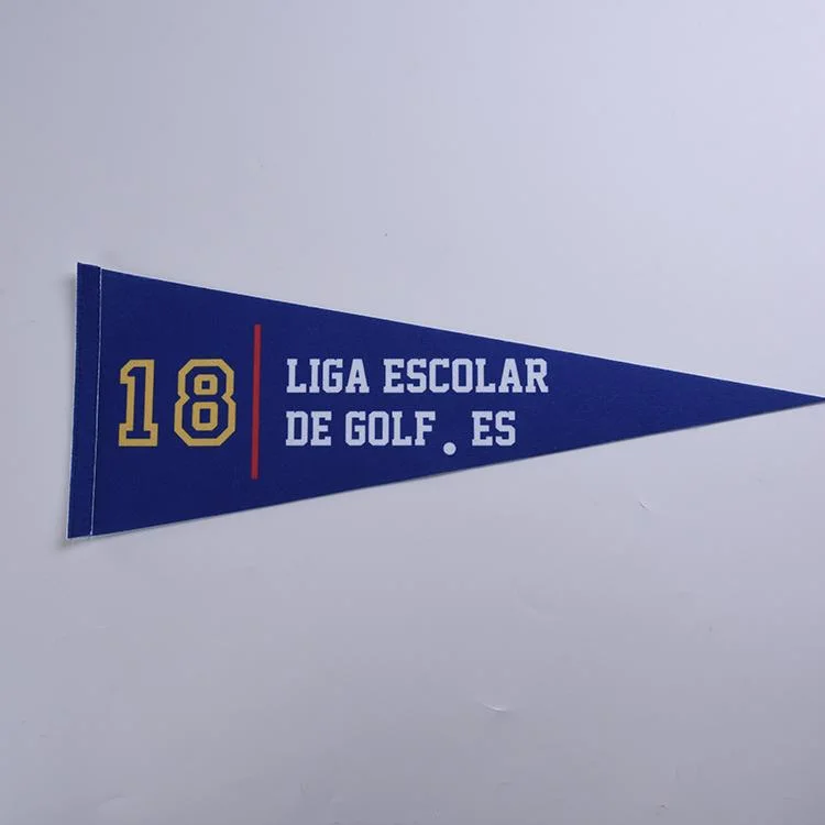 Custom Sport Club Events Felt Pennant Banner