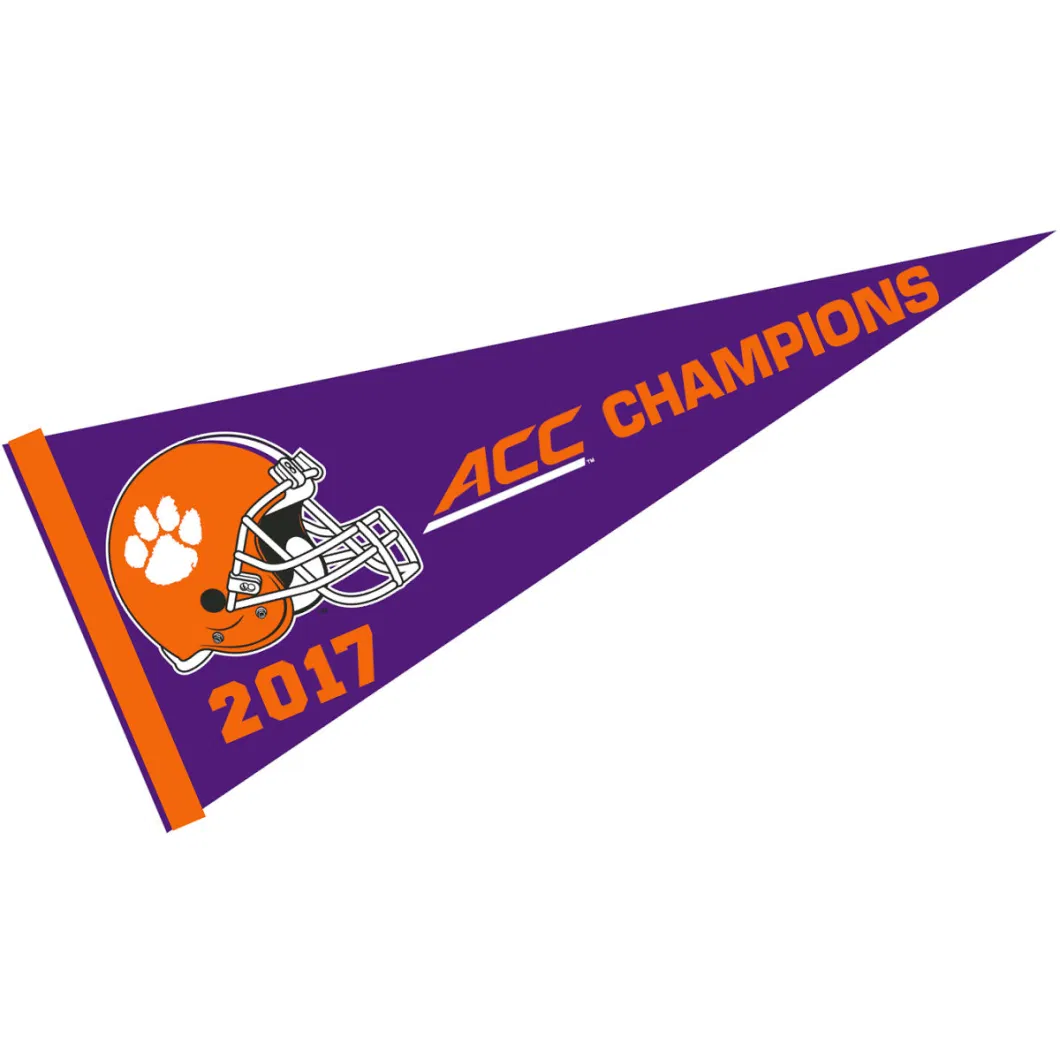 Custom Sport Club Events Felt Pennant Banner