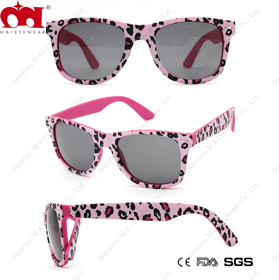 Multicolor Square Frame with Pattern Cute Funny Unisex Fashion Sunglasses (WSP20121)