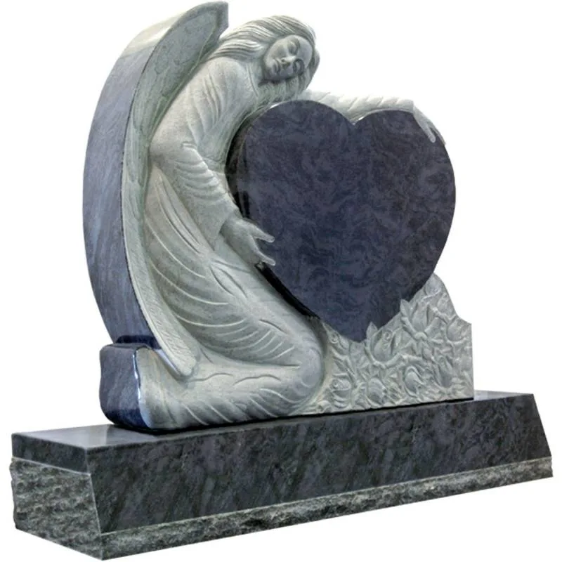 China Cheap Price Custom Single Upright Headstones Monuments