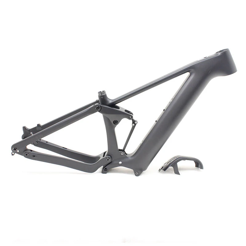 Unique Products to Sell Online 2023 29er Full Suspension Carbon Mountain Bike Frame Matte 29er/2.6&quot; Non Toxic Bafang M820