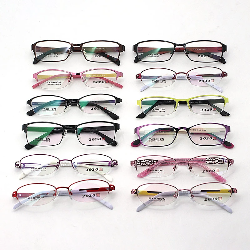 Wholesale Ready Stock Cheap Price Assorted Acetate Tr90 Metal Eyeglases Frame Optical Glasses Eyewear Frames for Eye Glasses