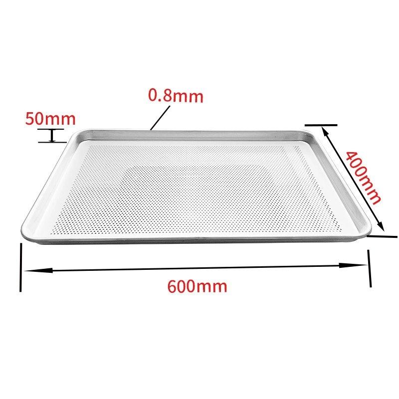 Premium Storage Rectangle Serving Tray for Baking Pan with Hollow Design Tray