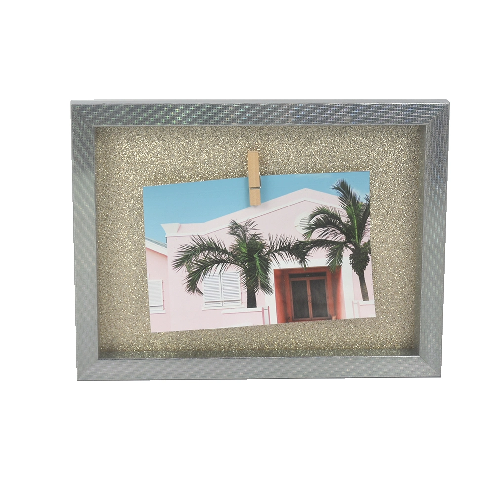 Wall Hanging Iridescent Collage Photo Frame Multi Openings Picture Frame