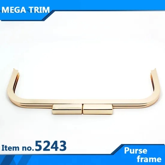 Unique Lock Bag Parts Metal Purse Frame for Handbag Bag