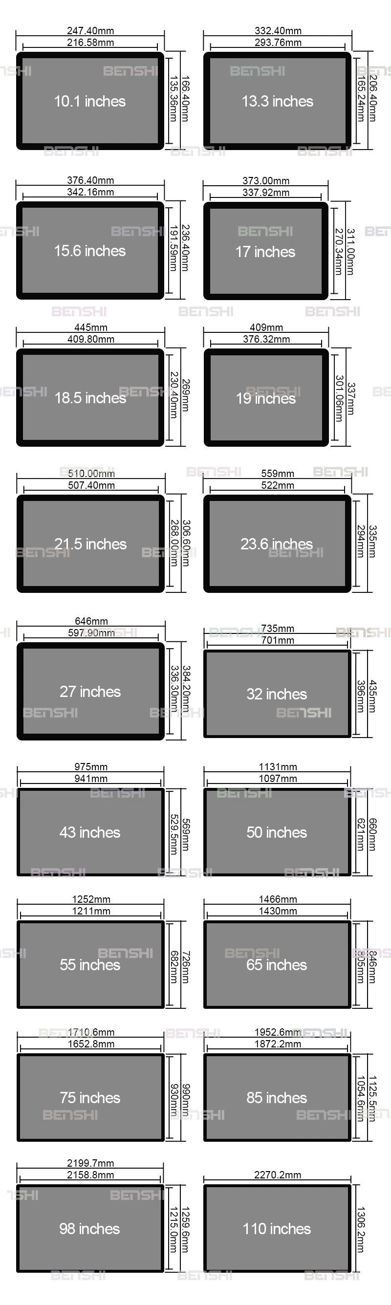 Light 21.5 32 Inch Private Art Gallery Exhibition Work Smart TV Frame Digital Museum Anti-Glare Matte LCD Digital Photo Frame