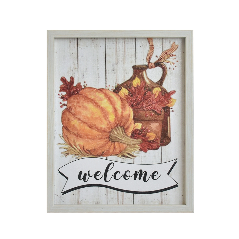 Harvest Plastic Printed Wall Sign, Wall Frame Decoration