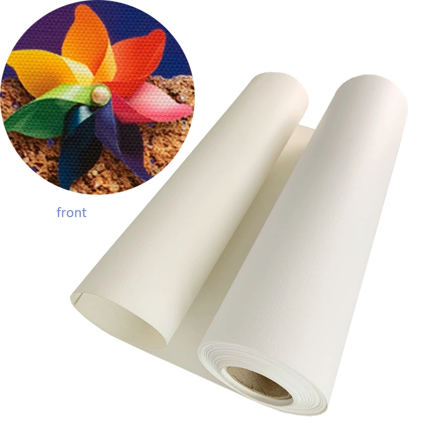 Custom Textile Printing Woven Paper Roll Polyester Blank Canvas Prints