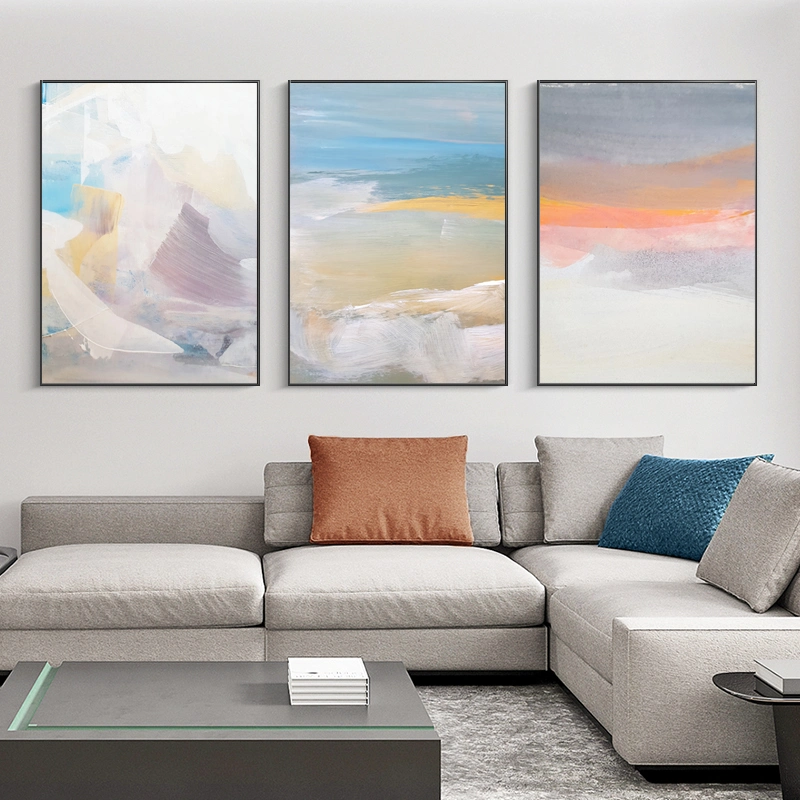 Abstract Seascape Canvas Wall Art Printing Painting Modern Cheap Custom Home Room Decoration Framed Picture Display