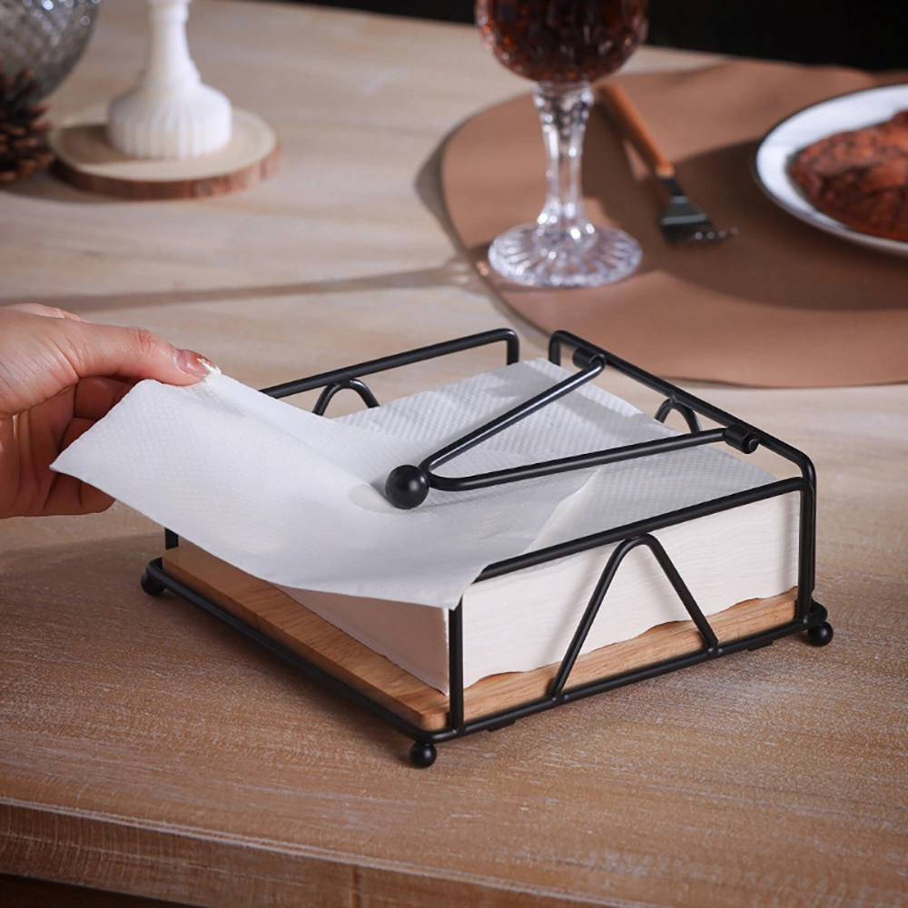 Flat Holder Cocktail Napkin Holder with Counterweight Arm Mi25505