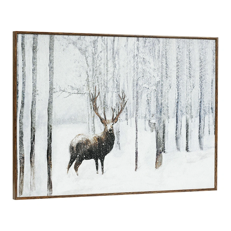 Home Decor Christmas Eve Wall Decoration Art Canvas Print Wall