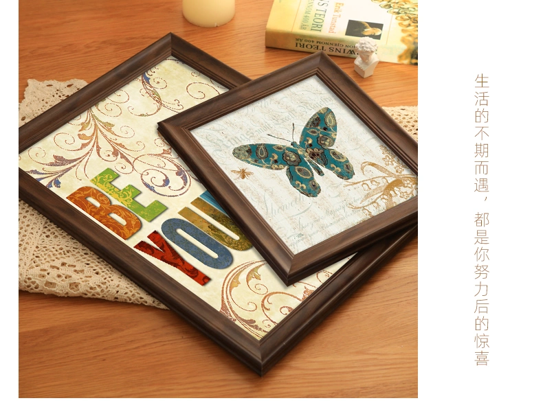 Christmas Amazon Hot Selling Solid Wood Photo Frame A4 Creative Wooden Frame