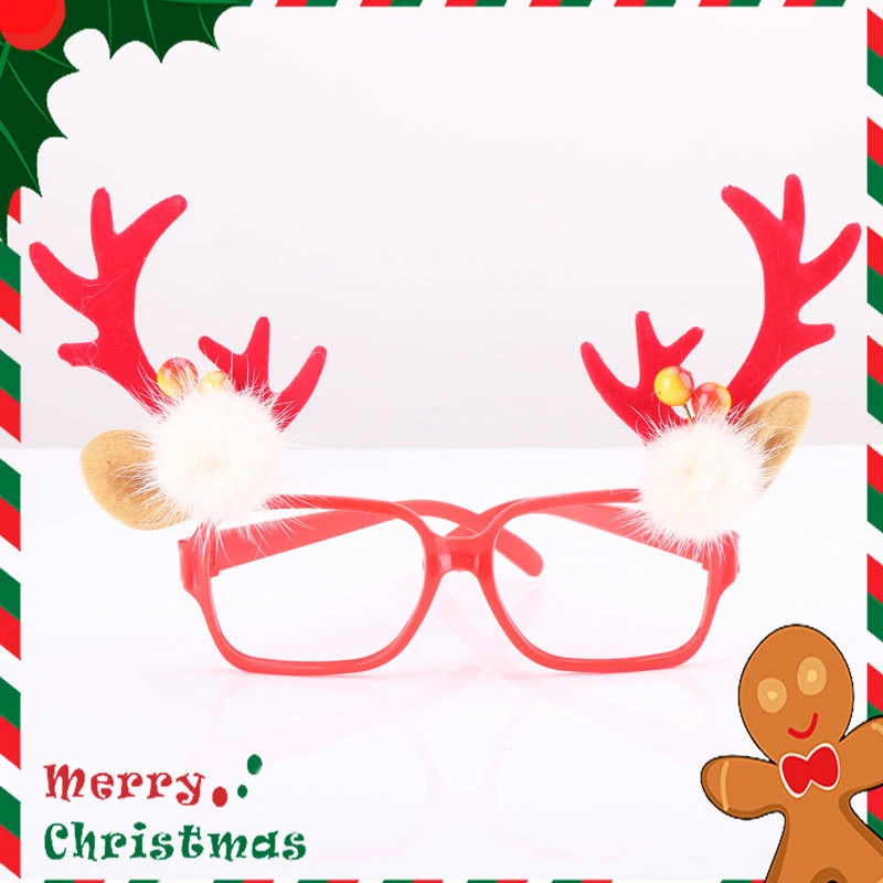 Christmas Decoration Glasses Children Snowman Eyeglass Frame