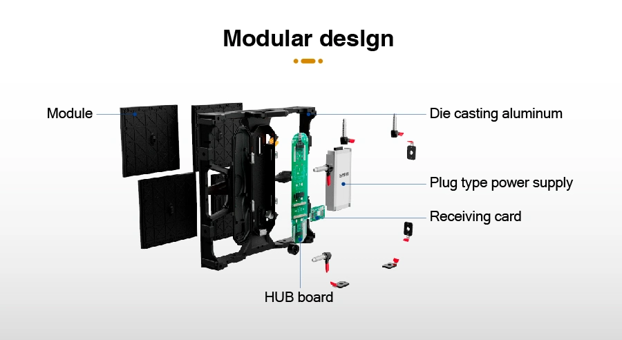 Outdoor Indoor P3.91 Rental LED Display LED Panels Event Wedding Stage Show Conference LED Display