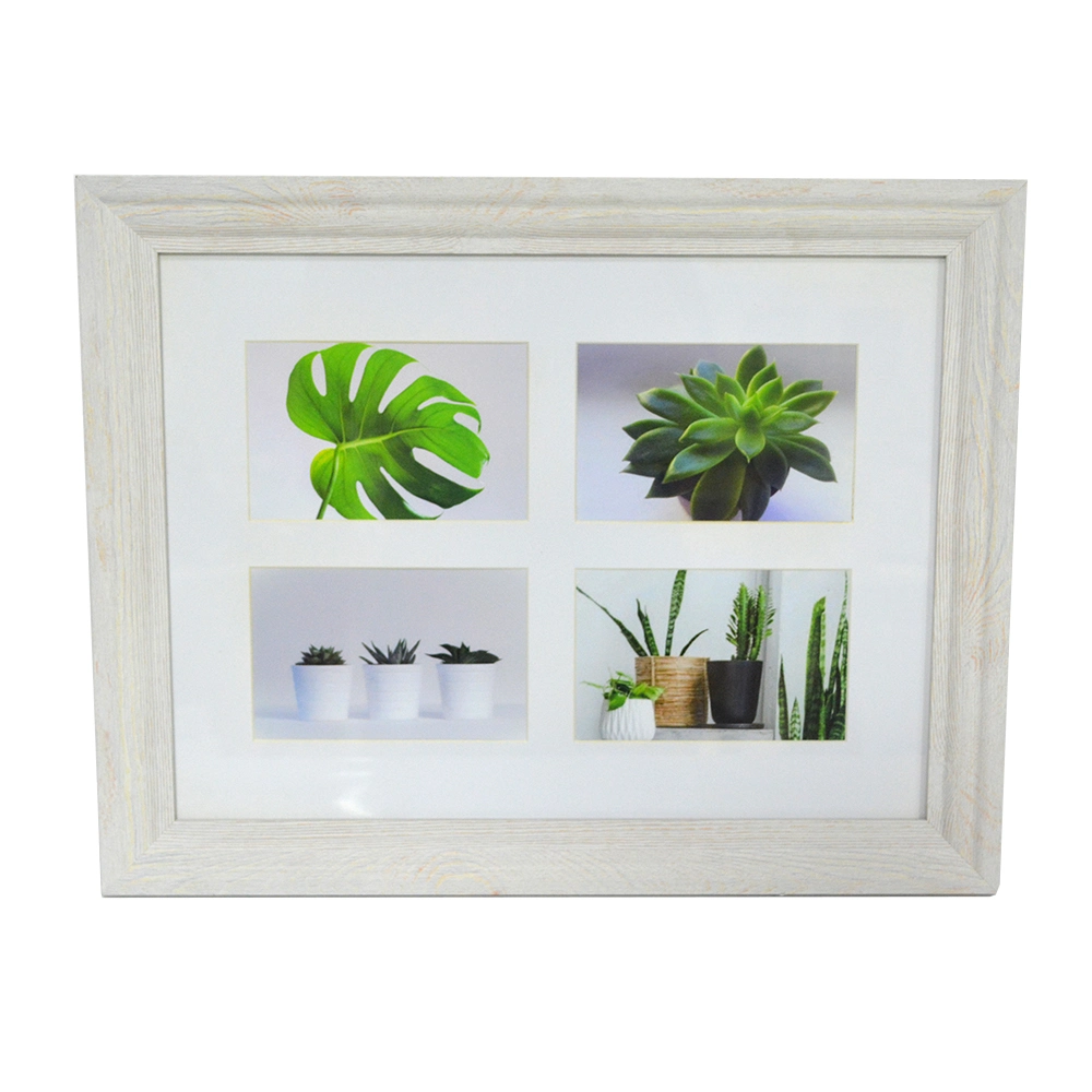 High Quality MDF Paper Wrap Photo Frame for Multiple Photos