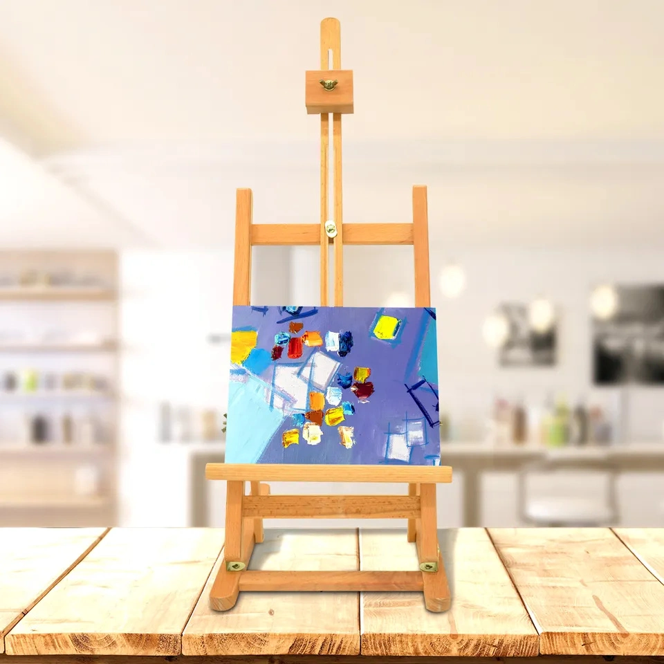 Best Selling Adjustable Portable Small H-Frame Hobby Artist Kids Paint Easel