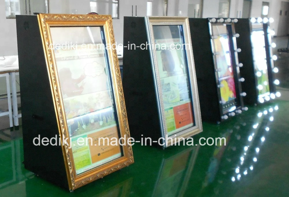 Dedi Photo Booth Machine, Magic Mirror Photo Kiosk for Wedding