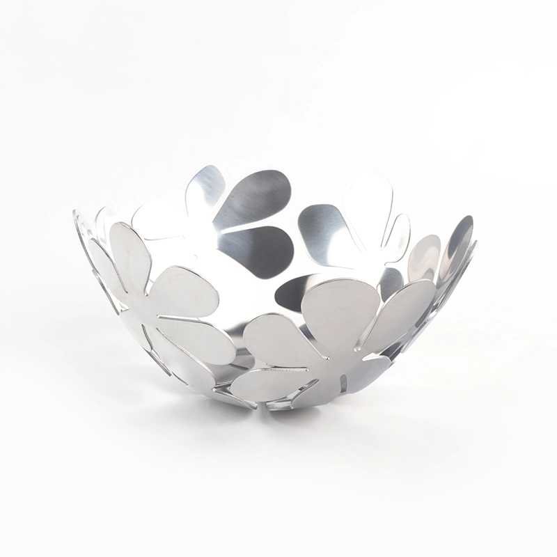 Stainless Steel Fashion Design Decorative Fruit Bowl