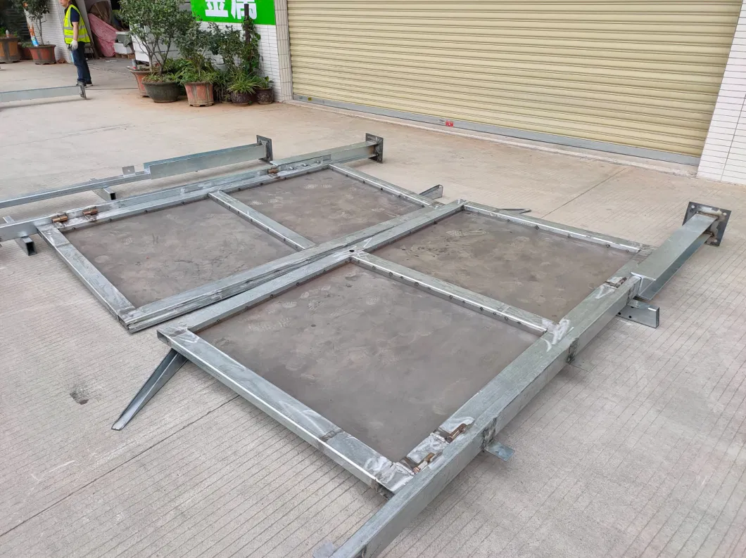 Large Removable Steel Canopy Structure Galvanized Steel Structure Frame