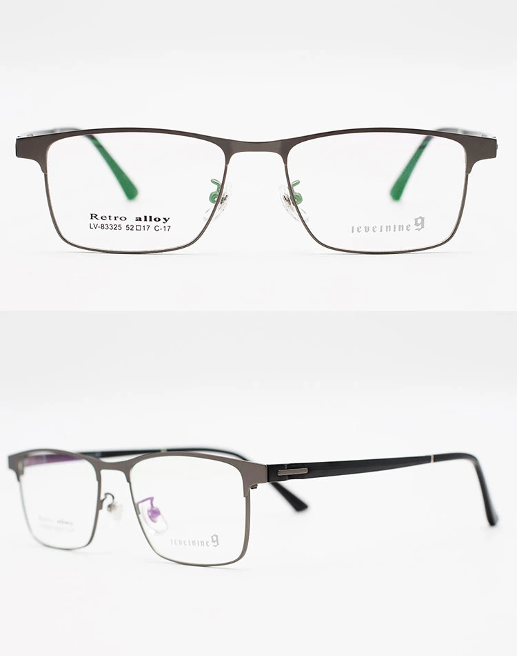 Trendy Unique Retro Mens Rectangle Clear Glasses Frames