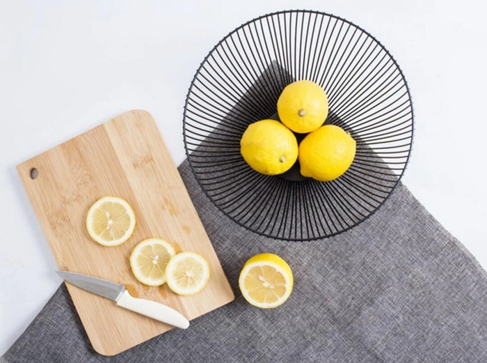 Metal Wire Fruit Bowl Storage Basket for Kitchen Organization