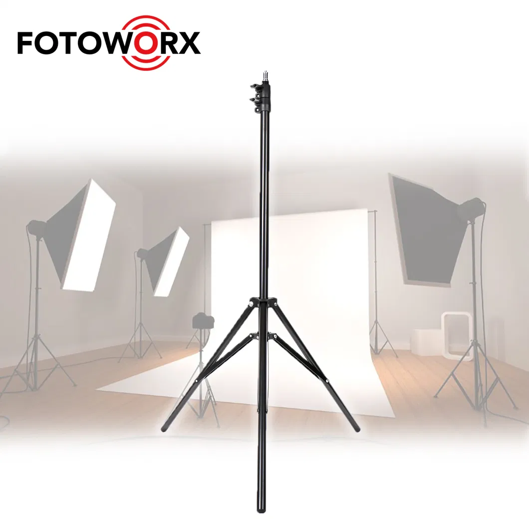 Fotoworx 200cm Light Stand Support for Photography Reflectors Umbrellas