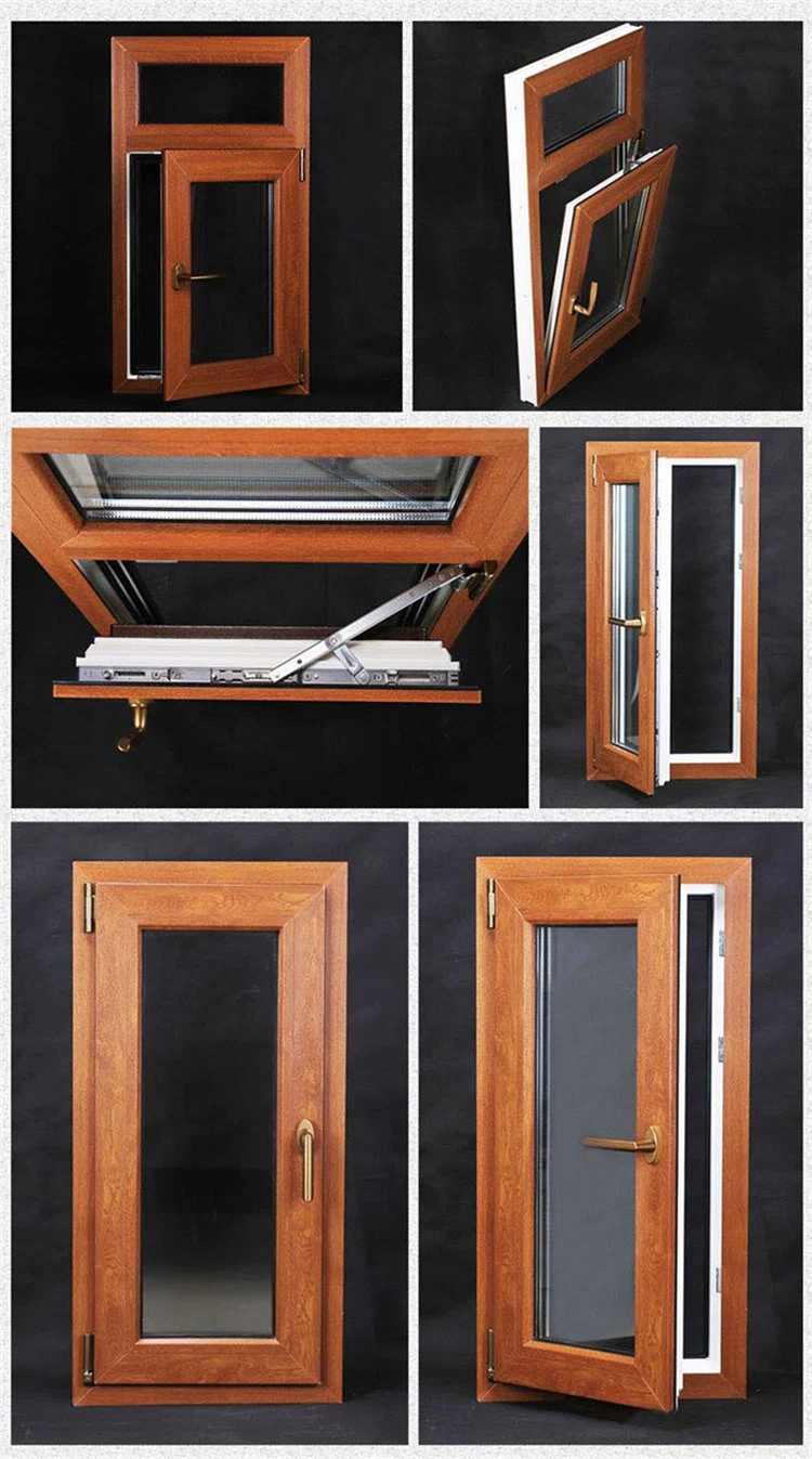 PVC Window Price/Vinyl Plastic Window/Overhead Opening Windows/UPVC Awning Window/Hung Window