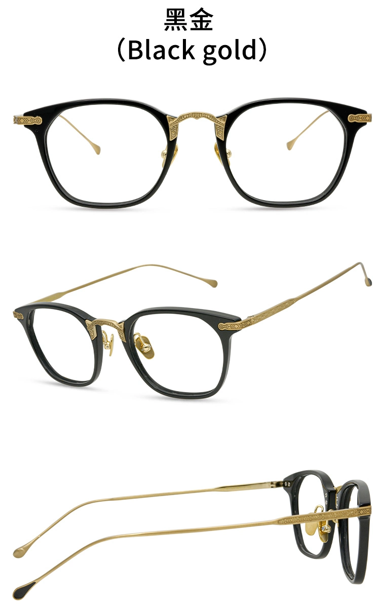 The Latest Popular Wholesale of Gentlemen&prime;s Titanium Optical Glasses Frames