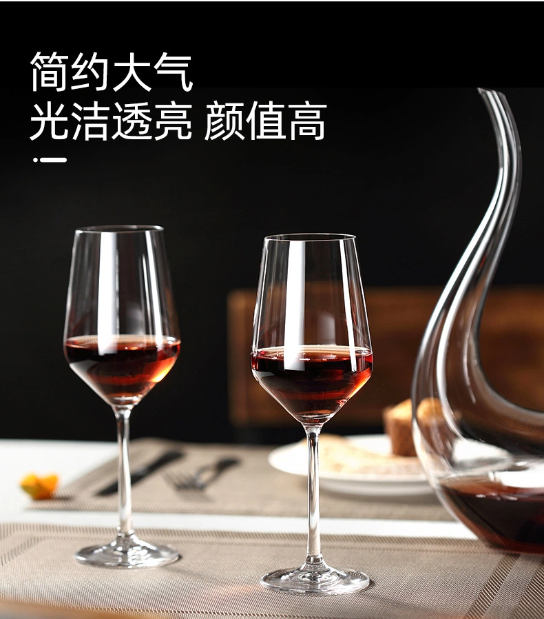 15 Oz Restaurant Wine Glasses Crystal Wine Glasses Hand Blown Clear Lead-Free Stemless