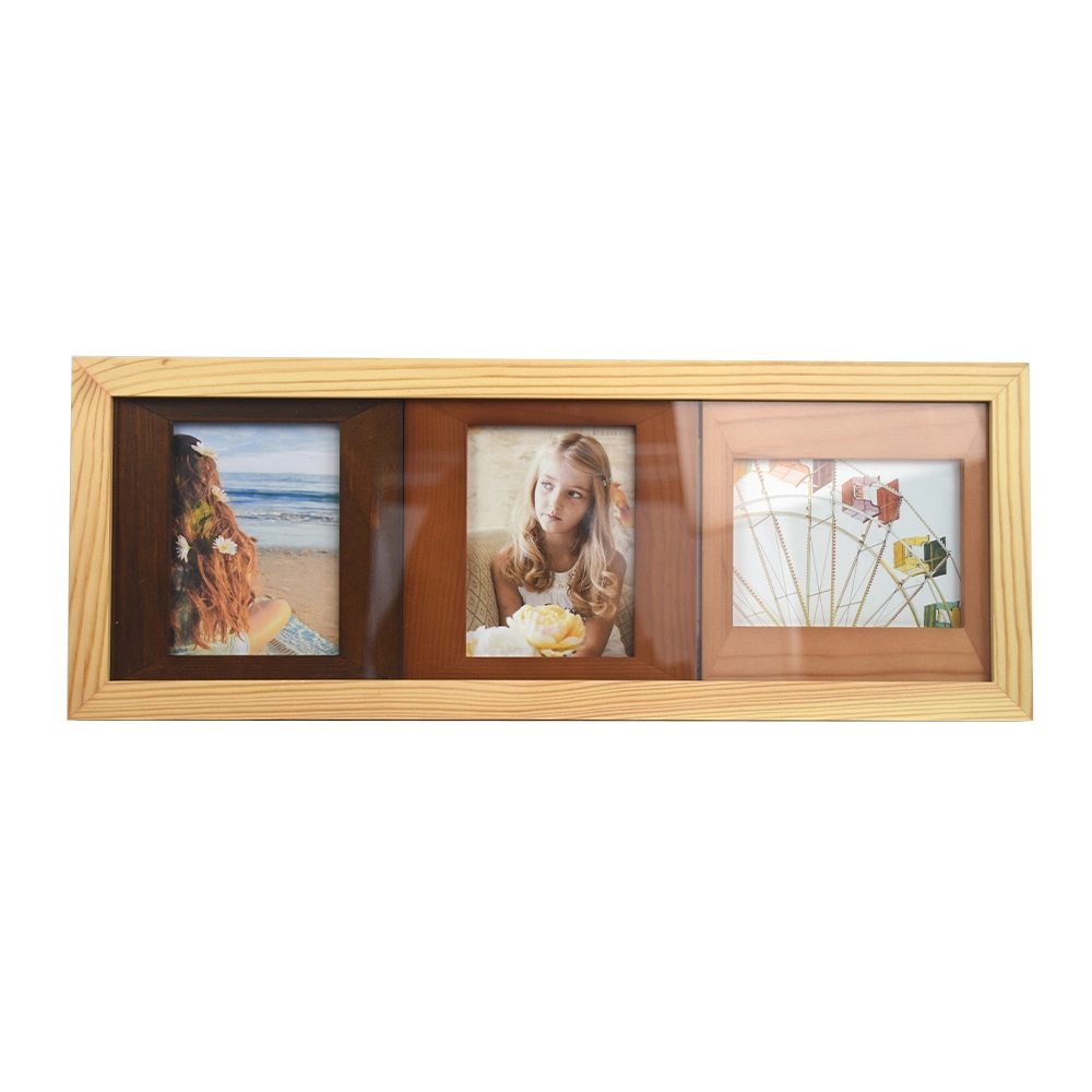 High Quality Paper Wrapped MDF Photo Frame for Multiple Photos