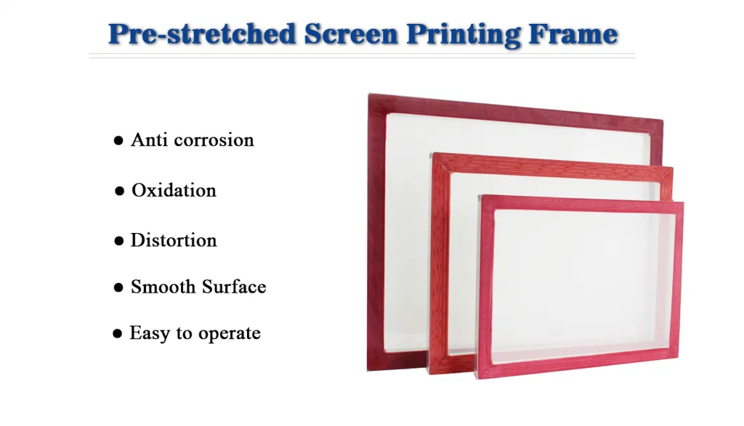 Aluminum Frame for Silk Screen Printing Multiple Profiles Available