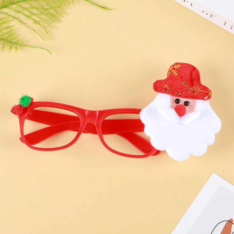 Christmas Decoration Glasses Children Snowman Eyeglass Frame