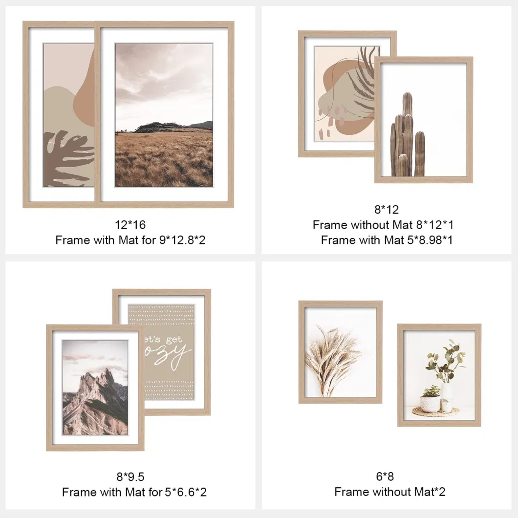 Modern Neutral Gallery Frame Decorative Wall Art Prints