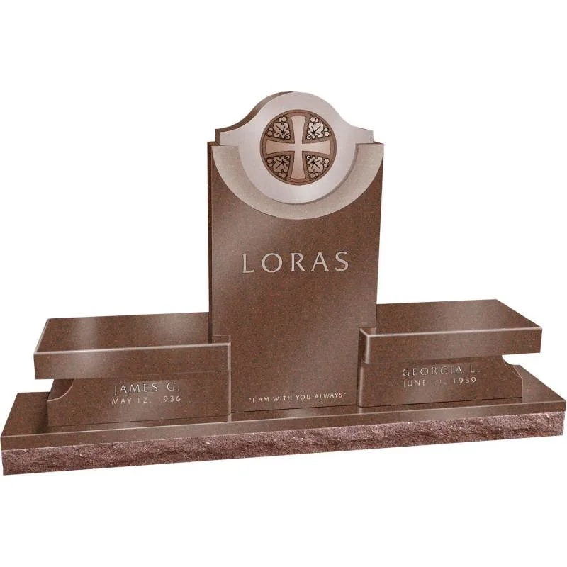 American Custom Granite Monument Benches for Memorial