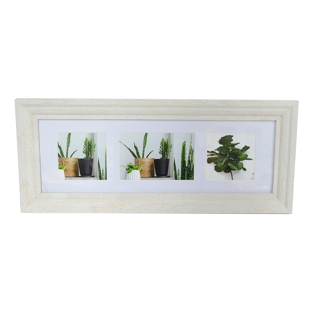 High Quality MDF Paper Wrap Photo Frame for Multiple Photos