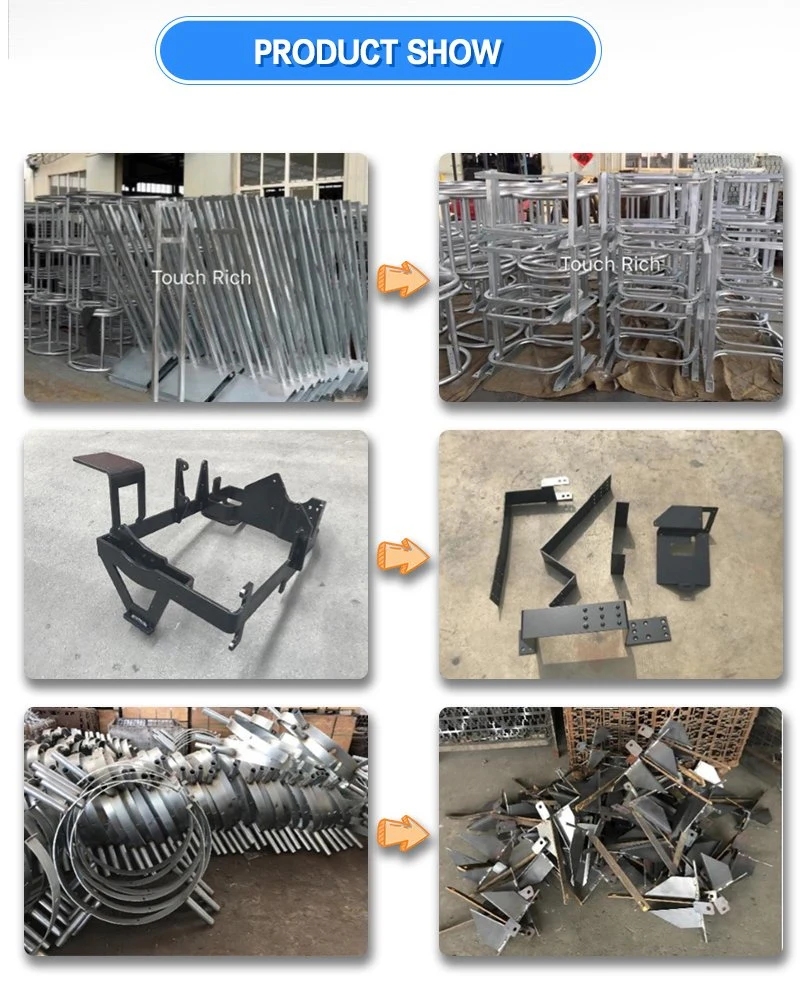 Customized Removable Adjustable Metal Bar Table Base Frame for Machine