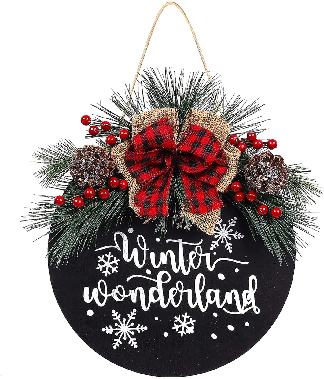 Christmas Signs Solid Wood Decorations Christmas Tree Prints Festive Wall Art Christmas Prints