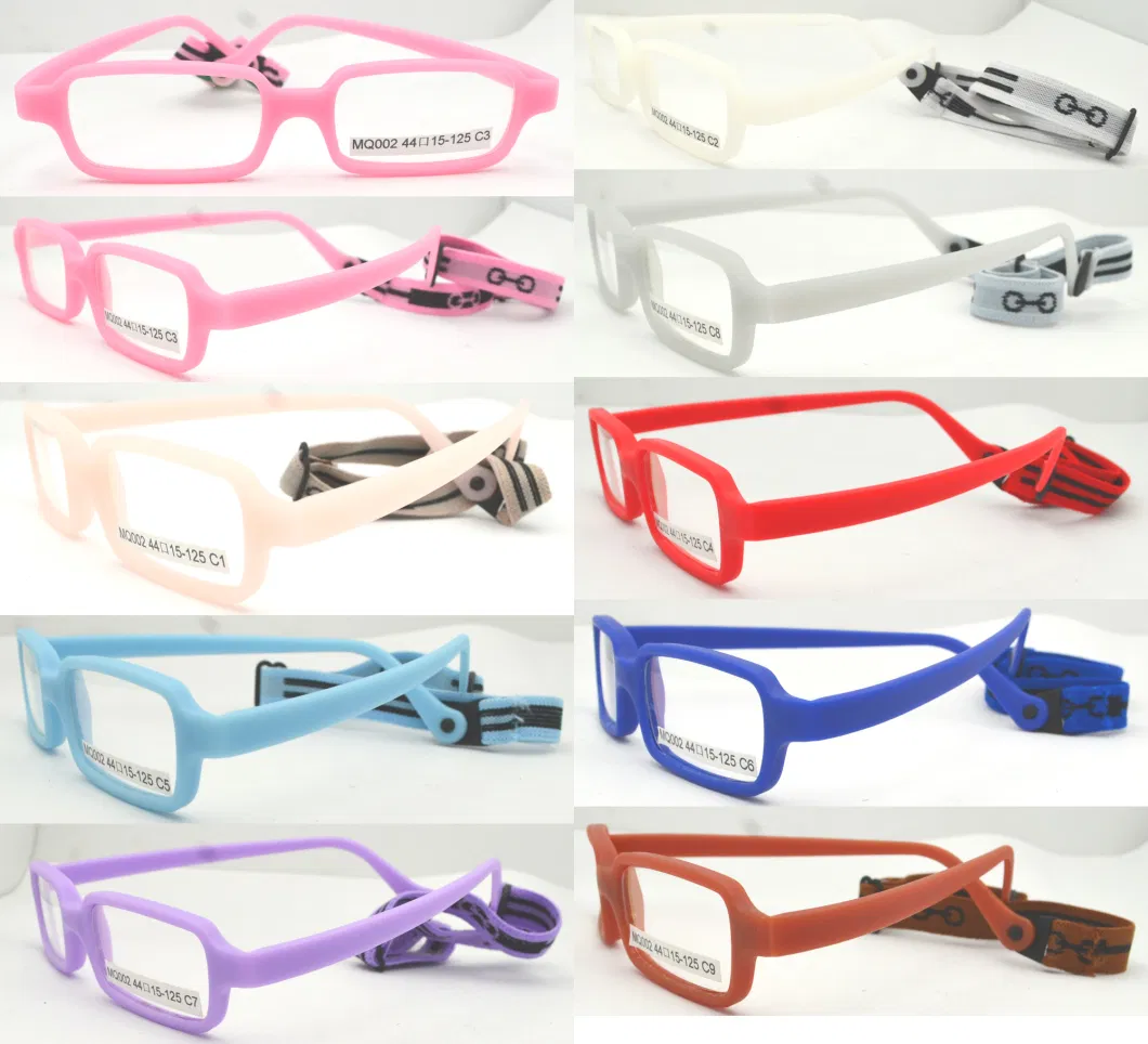 New Fiber Glass Material Cute Kids Fashion Eyeglasses Frame (MQ002)