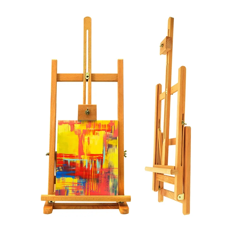 Best Selling Adjustable Portable Small H-Frame Hobby Artist Kids Paint Easel