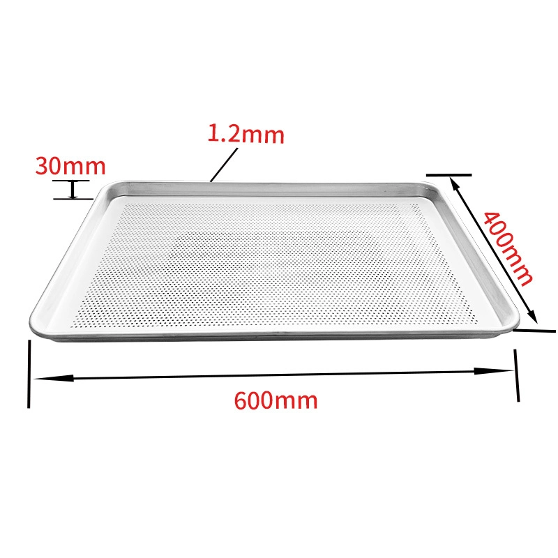 Premium Storage Rectangle Serving Tray for Baking Pan with Hollow Design Tray