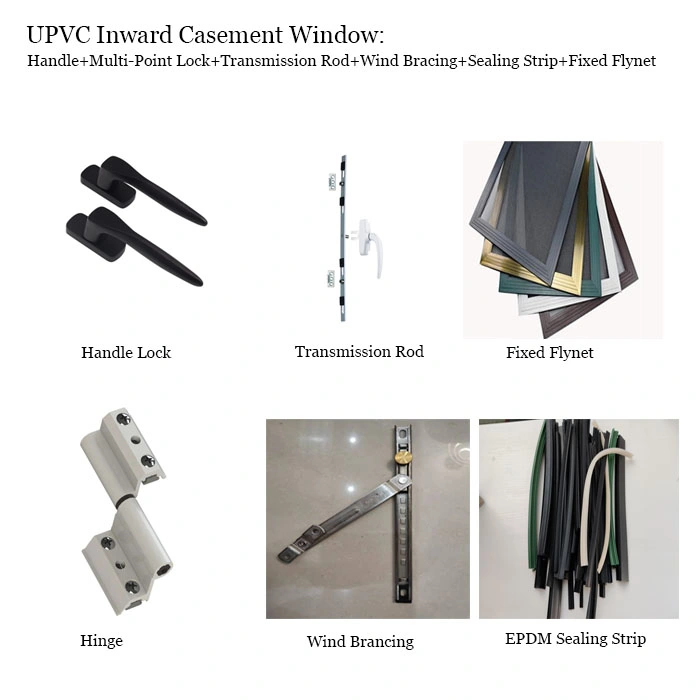 Impact Resistant UPVC Casement Window Frame