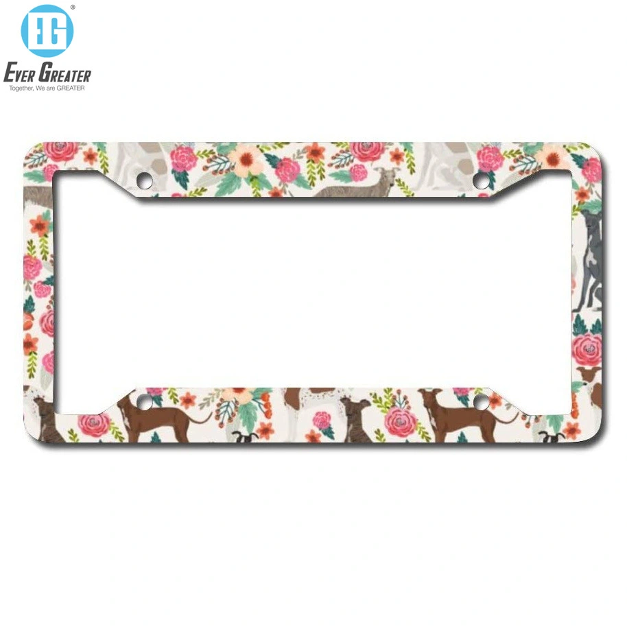 Blank Bling Plastic License Plate Frame Acrylic