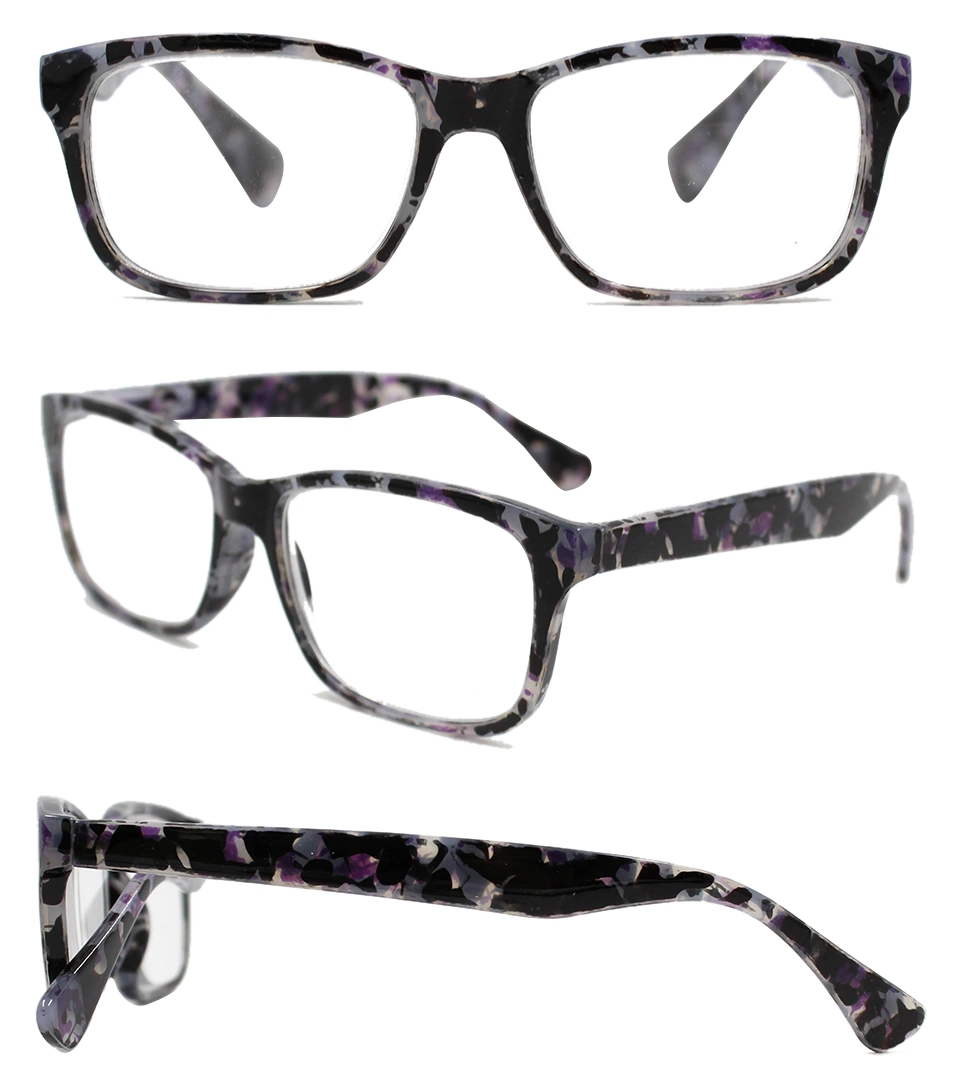 Demi Classical Square Frame with Unique Design Temple of Retro Unisex and Hot Sale Reading Glasses (WRP702849)