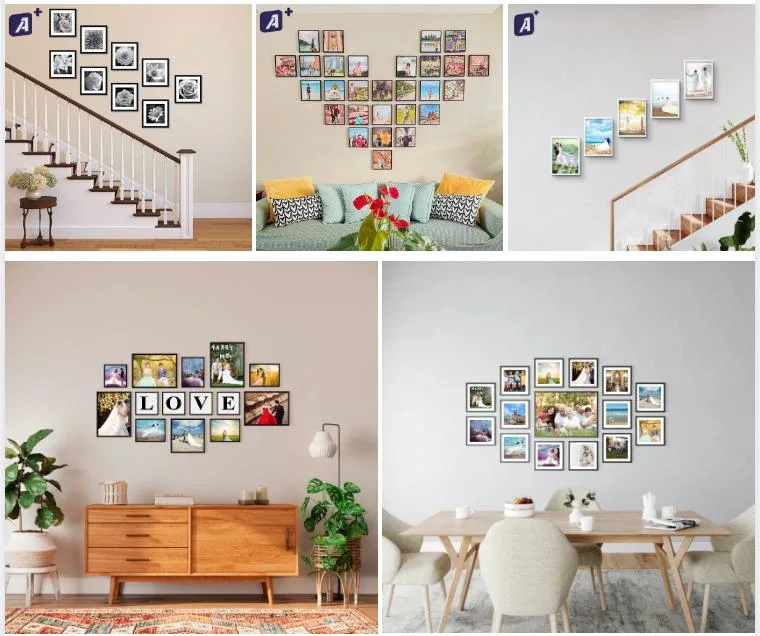 Modern Plastic Restickable Photo Frames Mixtiles